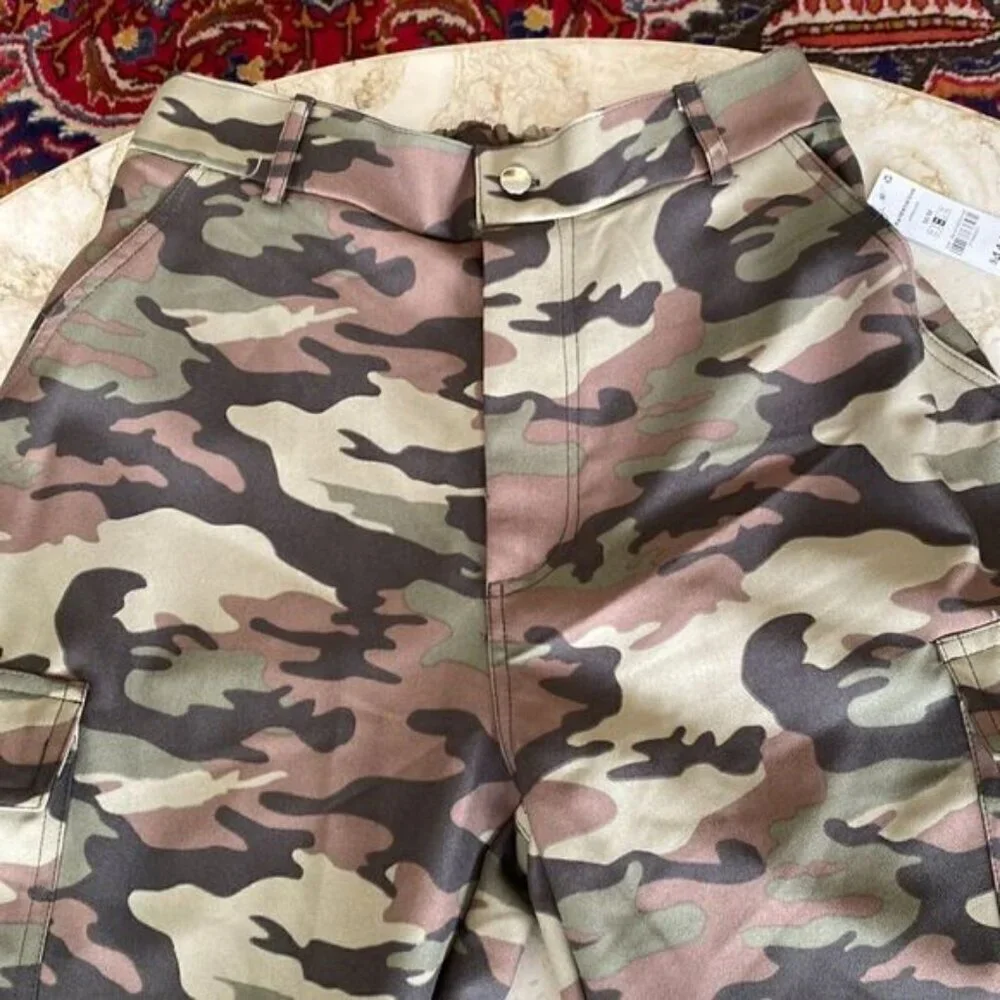 NWT Ardene Camo Cargo Pants - Picture 3 of 8